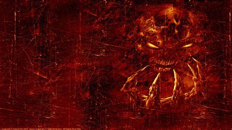 Red Skull Artwork Spawn Claws Horror Hd Wallpaper Wallpaper Flare