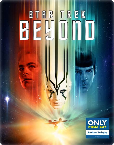 Best Buy Star Trek Beyond Includes Digital Copy Blu Ray DVD SteelBook Only Best Buy