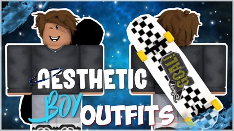 Aesthetic Outfits For Boys With Codes Roblox Youtube