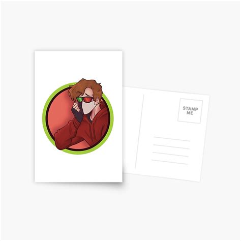 Ranboo Discord Icon Postcard By Softinen Redbubble