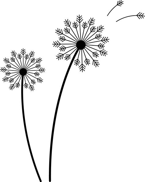 Blowing Dandelion Clipart 10 Free Cliparts Download Images On