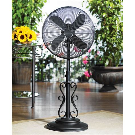 Decorative Pedestal Fan For Massandra Outdoor Fans Patio Outdoor Fan