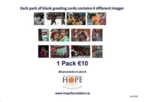 Hope Greeting Cards The Hope Foundation