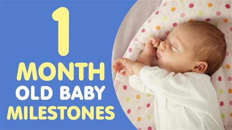 Month Old Baby Milestones Vlrengbr
