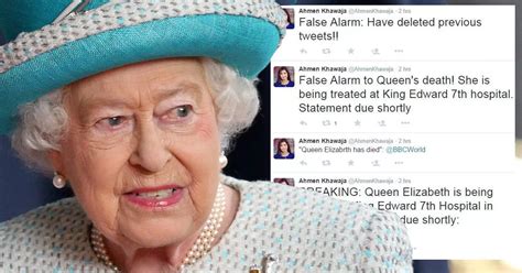 Queen Is Dead Tweet Blunder Journalist Believed Bbcs Royal Obituary