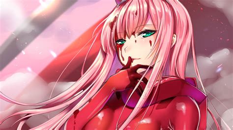 Zero Two Wounded Darling In The Franxx 4k 611