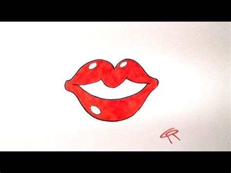 Lips Drawing Color Cartoon