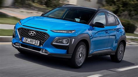 Hyundai Kona Hybrid Debuts In Europe As Efficient Little Crossover