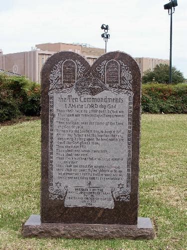 Ten Commandments Monument No Doubt The Most Controversial Flickr