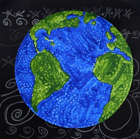 The Smartteacher Resource Earth Day Dot Painting