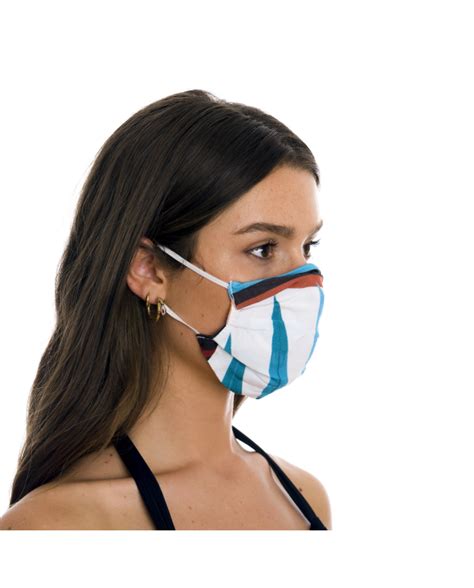 pink tropical 3 ply reusable fabric mask face mask bbs29 brand blueman