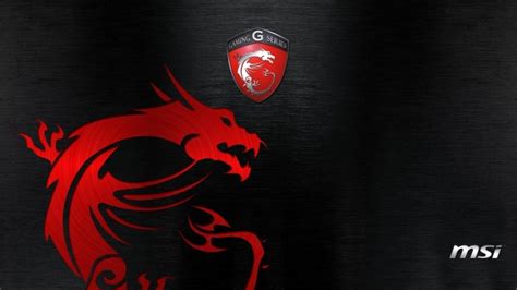 Wallpaper Msi Dragon Logo Gaming G Series Wallpapermaiden