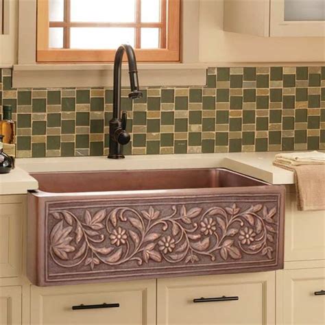 Sink model c810 is available with patina. Copper kitchen sinks in a variety of configurations and ...