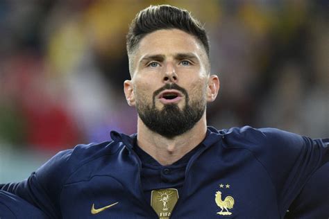 Photo Olivier Giroud Match France Australie Lors De La Coupe Du