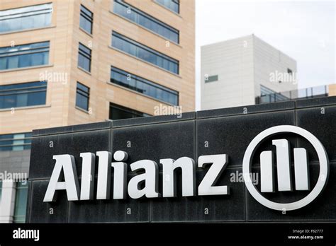 A Logo Sign Outside Of The Headquarters Of The Allianz Life Insurance