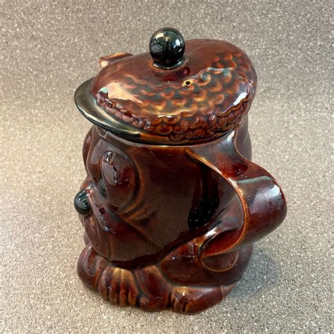 P And K Droopy Dog Glazed Ceramic Teapot Price Kensington Brown