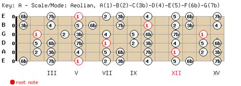 La Escala Menor Guitarra Para Principiantes Guitarra Desafinados
