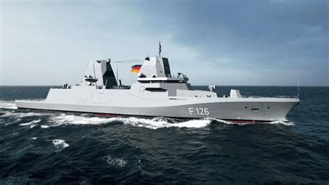 German F126 Frigates Equipped With Surfsat L Satcom Solution Defense