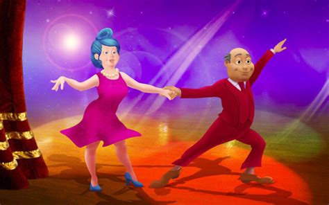 Image Nick Jr Lazytown Bessie Busybody And Mayor Meanswell Dancing Lazytown Wiki
