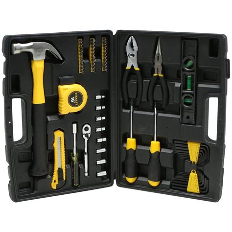 Stanley 65 Piece Homeowners Tool Kit 94 248 The Home Depot