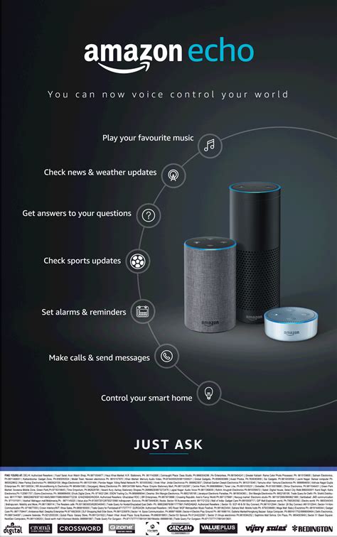 Amazon Echo You Can Voice Control Your World Ad Advert Gallery