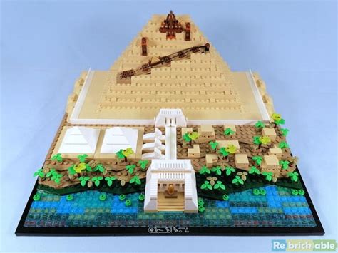 Review 21058 1 Great Pyramid Of Giza Rebrickable Build With Lego