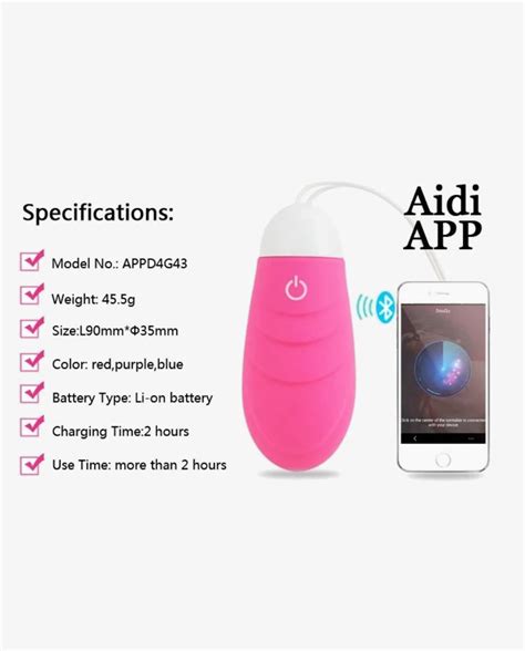 Aidi App Control Vibrator