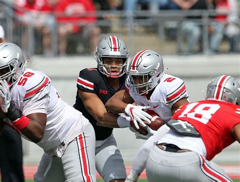 Ohio State Spring Football Offensive Recap Two Deep Depth Chart And