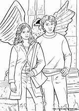 Hermione Coloring Pages Granger Printable Colouring Getcolorings Color sketch template