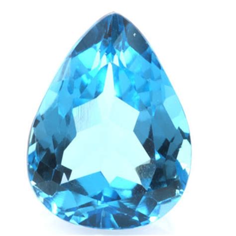 138ctw Blue Topaz Pear Shape Semi Precious Stone