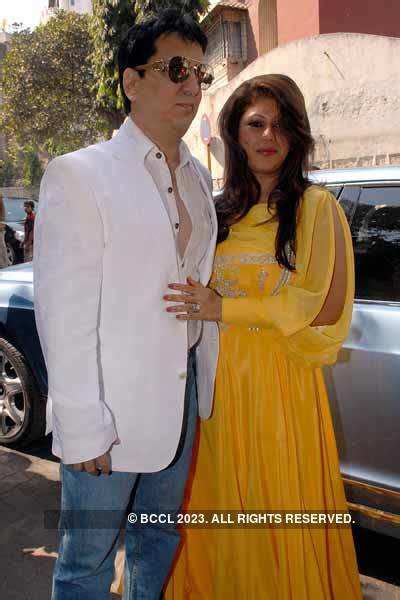 Sajid Nadiadwala With Wife Wardha At Amrita Arora And Shakeel Ladakhs Wedding Ceremony