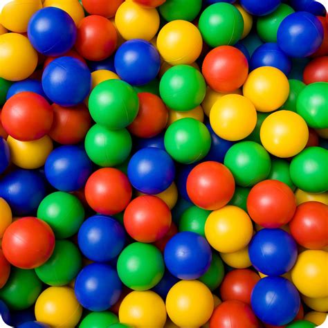 200x Plastic Balls For Ball Pits Childrens Kids Multi Coloured Toys