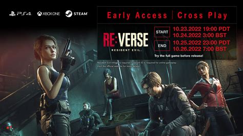 Resident Evil Reverse Early Access Infographic Revil