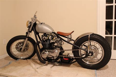 I really like the tread on the tires, it was the first thing that caught my eye. TampaSVT Yamaha XS650 XS-650 Bobber | TampaSVT Yamaha ...