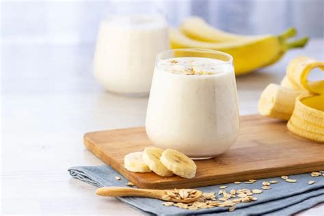 Smoothie Aux Flocons Davoine Et La Banane Toutes Recettes