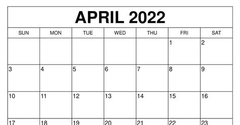 2022 Printable Calendar Labs Blank Calendar Gambaran