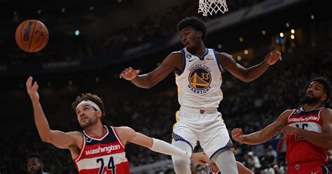 Warriors Fans Hype James Wiseman After Center Posterizes Porzingis