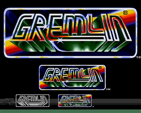 16 Bit Gremlin Logos The Gremlin Graphics Archive