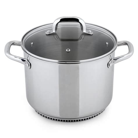 Freshair 8 Qt Stainless Steel Stock Pot Time And Energy Saving Cook