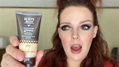 new burt s bees goodness glows tinted moisturizer plus some other goodies youtube