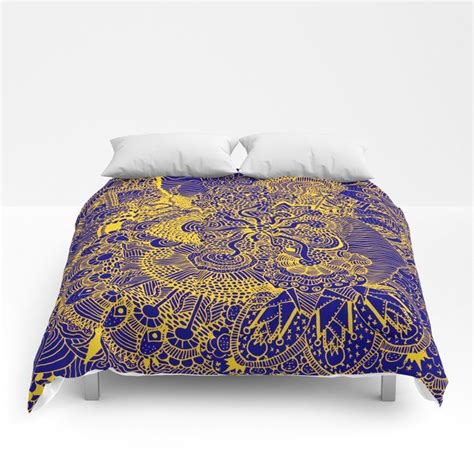 Shop better homes & gardens has amazing yellow comforter sets sales. Buy Tangled Blue and Yellow Comforters by fuguearts ...