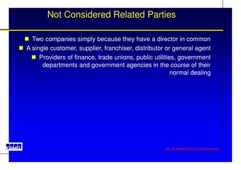 Ppt Related Party Disclosures As 18 Phd Chambers Of Commerce And