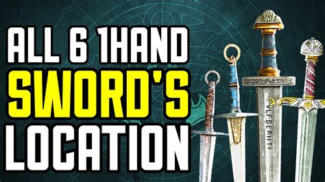 AC Valhalla All 6 Short Swords Location YouTube