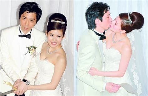 Celebrity Weddings Meini Cheung And Kk Wong