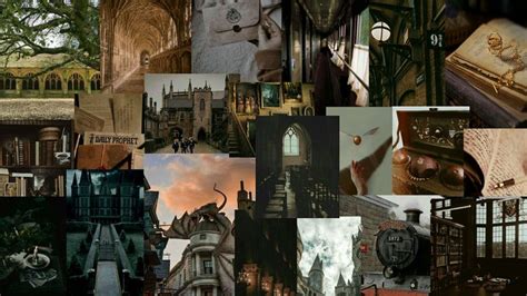 Collage Harry Potter Wallpaper Desktop Wallpaper Harry Potter Harry Potter Wallpaper