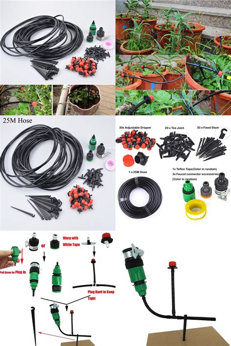 Visit To Buy 25m Diy Drip Irrigation System Plant Automatic Self