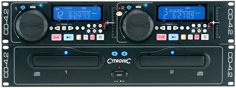 Citronic Cd 42 Dual Cd Player With Anti Shock