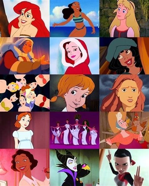 Girl Cartoon Characters Female Characters Disney Characters