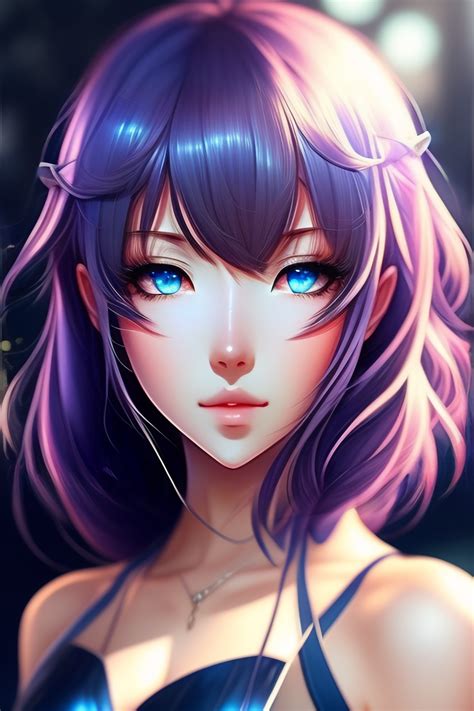 Lexica Anime Girl Blue Eyes