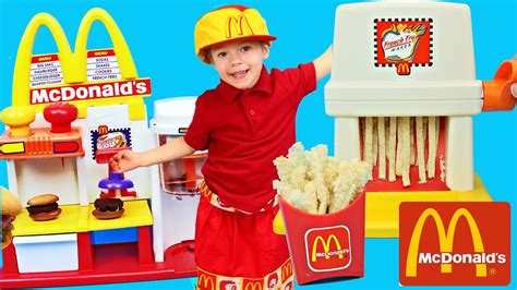 MCDONALD'S HAMBURGER MAKER & Happy Meal Magic McDonald's Cash Register